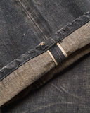 [ Pre-order ] uniform experiment 26A/W DAMAGED DENIM REGULAR-FIT JEANS [ UE-262026 ]