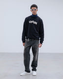 [ Pre-order ] uniform experiment 26A/W DAMAGED DENIM REGULAR-FIT JEANS [ UE-262026 ]