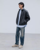 [ Pre-order ] uniform experiment 26A/W DAMAGED DENIM REGULAR-FIT JEANS [ UE-262026 ]
