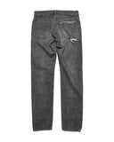 [ Pre-order ] uniform experiment 26A/W DAMAGED DENIM TAPERED-FIT JEANS [ UE-262027 ]