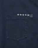 [ Pre-order ] uniform experiment 26A/W INDIGO L/S POCKET TEE [ UE-262032 ]