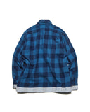 [ Pre-order ] uniform experiment 26A/W LINE FLANNEL CHECK DRAWCORD SHIRT [ UE-262040 ]