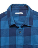 [ Pre-order ] uniform experiment 26A/W LINE FLANNEL CHECK DRAWCORD SHIRT [ UE-262040 ]