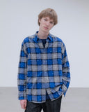 [ Pre-order ] uniform experiment 26A/W STAR PRINT CHECK SHIRT [ UE-262047 ]