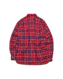 uniform experiment 26A/W STAR PRINT CHECK SHIRT [ UE-262047 ]