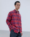 [ Pre-order ] uniform experiment 26A/W STAR PRINT CHECK SHIRT [ UE-262047 ]