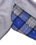 [ Pre-order ] uniform experiment 26A/W STAR PRINT CHECK PANELED B.D SHIRT [ UE-262048 ]