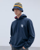 [ Pre-order ] uniform experiment 26A/W STAR PRINT CHECK LINING SWEAT HOODIE [ UE-262050 ]