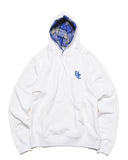 uniform experiment 26A/W STAR PRINT CHECK LINING SWEAT HOODIE [ UE-262050 ]