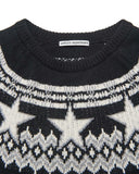 [ Pre-order ] uniform experiment 26A/W STAR NORDIC SWEATER [ UE-262059 ]