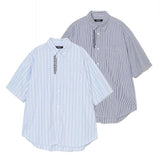 UNDERCOVER Logo Stripe Shirt [ UC1F9401-2 ] cotwo