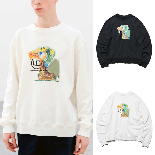 uniform experiment 25A/W ASGER JORN: LANDSCAPE SWEATSHIRT [ UE-252029 ] cotwo