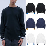 [ Pre-order ] uniform experiment 26A/W COLOR RIBBED WAFFLE CREWNECK TOP [ UE-262017 ]