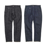 [ Pre-order ] uniform experiment 26A/W HIGH STRETCH DENIM TAPERED PANTS [ UE-262038 ]