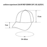 [ Pre-order ] uniform experiment 26A/W NEP DENIM CAP [ UE-262030 ]