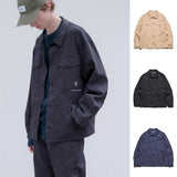 uniform experiment 26A/W STRETCH TWILL FATIGUE SHIRT [ UE-262005 ] cotwo