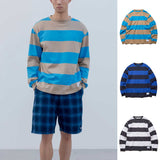 uniform experiment 26S/S BORDER L/S TEE [ UE-260040 ]