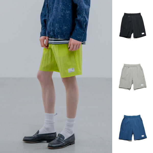 uniform experiment 25S/S CRYSTAL NYLON EASY SHORTS [ UE-250023 ] cotwo