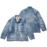 [ Pre-order ] uniform experiment 26S/S GRS FADED DENIM JACKET [ UE-260073 ]