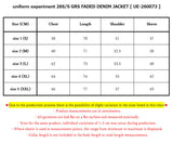 [ Pre-order ] uniform experiment 26S/S GRS FADED DENIM JACKET [ UE-260073 ]