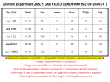 [ Pre-order ] uniform experiment 26S/S GRS FADED DENIM PANTS [ UE-260074 ]