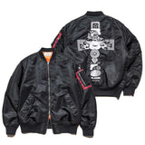 uniform experiment 26A/W JUDY BLAME: COLLECTIVE CROSS FLIGHT JACKET [ UE-262079 ] cotwo