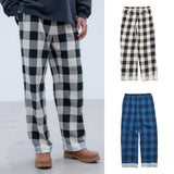 uniform experiment 26A/W LINE FLANNEL CHECK EASY PANTS [ UE-262041 ] cotwo