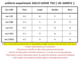 uniform experiment 26S/S LOOSE TEE [ UE-260051 ]