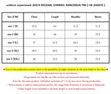 [ Pre-order ] uniform experiment 26S/S MICHAEL CHERNO: NARCISSUS TEE [ UE-260070 ]