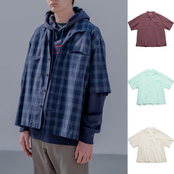 uniform experiment 25S/S S/S ITALIAN COLLAR SHIRT [ UE-250025 ] cotwo