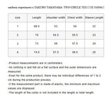 uniform experiment x TAKURO TAMAYAMA: TWO-CIRCLE TEE [ UE-250084 ]