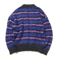 uniform experiment 24A/W BRUSHED BORDER SWEATER [ UE-242048 ]
