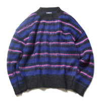 uniform experiment 24A/W BRUSHED BORDER SWEATER [ UE-242048 ]