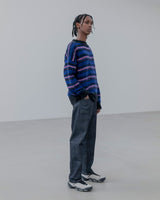 uniform experiment 24A/W BRUSHED BORDER SWEATER [ UE-242048 ]