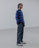uniform experiment 24A/W BRUSHED BORDER SWEATER [ UE-242048 ]