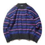 uniform experiment 24A/W BRUSHED BORDER SWEATER [ UE-242048 ]
