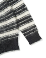 uniform experiment 24A/W BRUSHED BORDER SWEATER [ UE-242048 ]