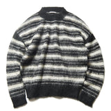 uniform experiment 24A/W BRUSHED BORDER SWEATER [ UE-242048 ]