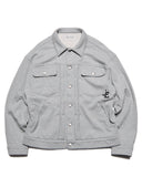 uniform experiment 26A/W SWEAT TRUCKER JACKET [ UE-262039 ]