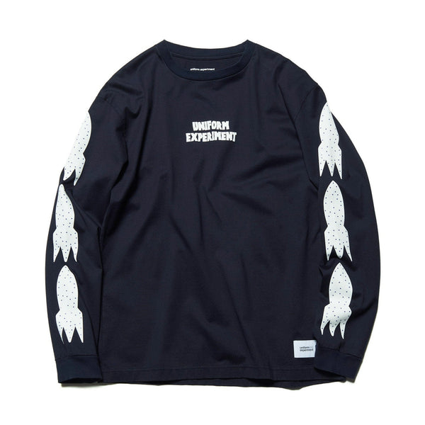 uniform experiment 26S/S ROCKET LOGO L/S TEE [ UE-260052 ] – cotwohk