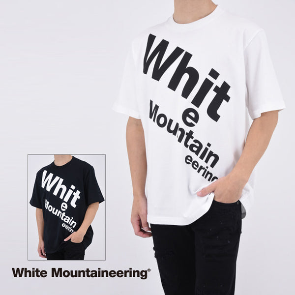 White Mountaineering WM BIG LOGO T-SHIRT [ WM2471539 ]