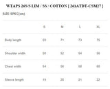 [ Pre-order ] WTAPS 26S/S LIM / SS / COTTON [ 261ATDT-CSM27 ]