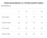 [ Pre-order ] WTAPS 26A/W SIGN-OD / LS / COTTON [ 262ATDT-CSM22 ]