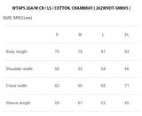 WTAPS 26A/W CB / LS / COTTON. CHAMBRAY [ 262WVDT-SHM05 ]