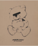 UNDERCOVER Blurred Graphics Oversize Ladies Tee - Bear [ UC1D8805-2 ]