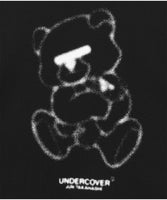 UNDERCOVER Blurred Graphics Oversize Ladies Tee - Bear [ UC1D8805-2 ]