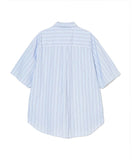 UNDERCOVER Logo Stripe Shirt [ UC1F9401-2 ]