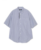 UNDERCOVER Logo Stripe Shirt [ UC1F9401-2 ]