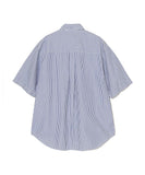 UNDERCOVER Logo Stripe Shirt [ UC1F9401-2 ]