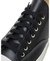 UNDERCOVER 24A/W TOE LOGO LEATHER SNEAKERS [ UC2D9F02 ]